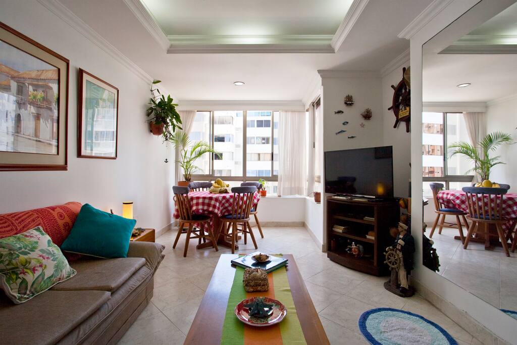 Entrance view to apartment