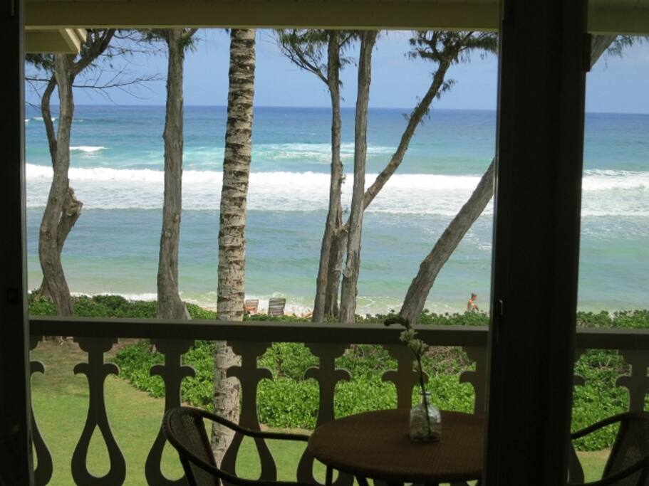 Another inside looking out view.