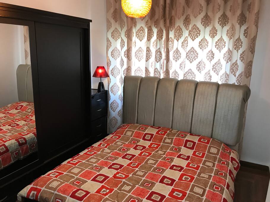 King Size Bed, 1st room