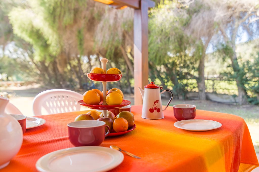 Colazione in giardino - Breakfast in the garden