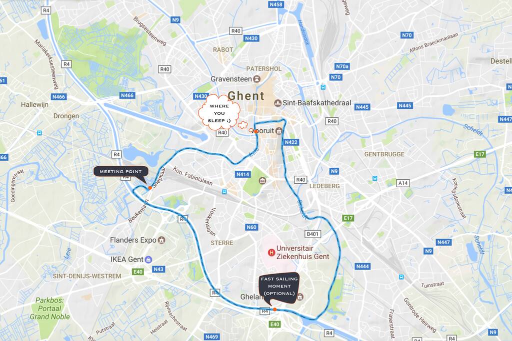 Cruising route
