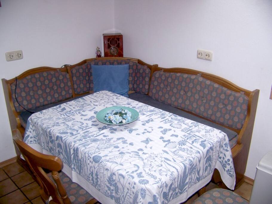 Sitzecke im Wohnzimmer.