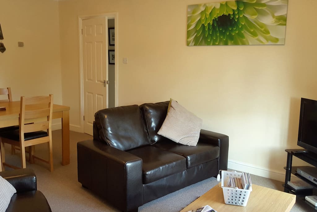 Lounge with two sofas