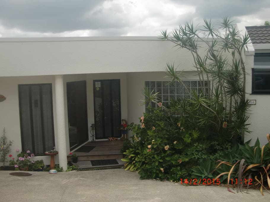 Front view of The Haven