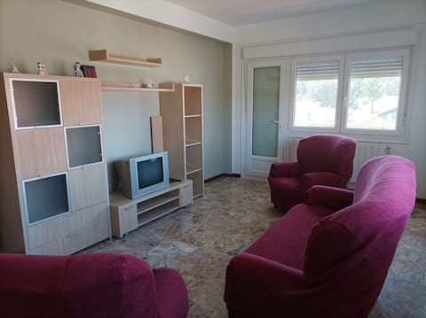 Nice house 500 meters from the beach, views