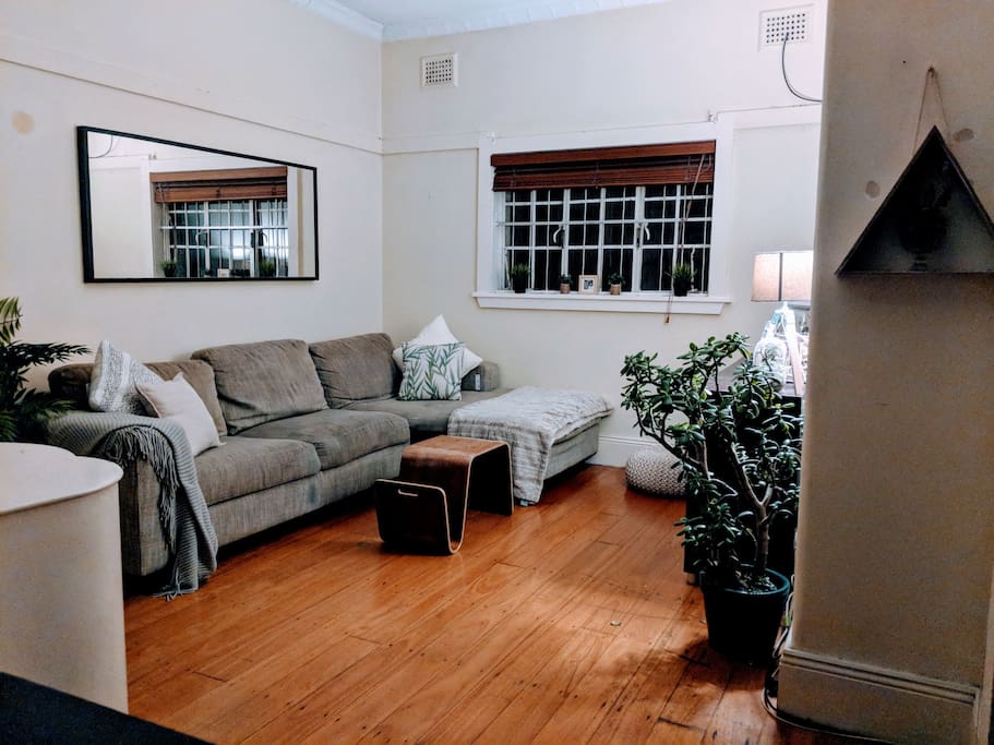 lounge space.