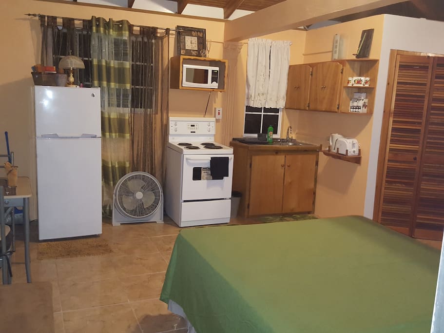 Kitchen view from front door