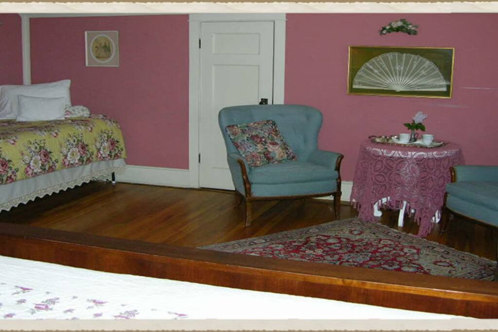 Single bed available for a child or 3rd adult