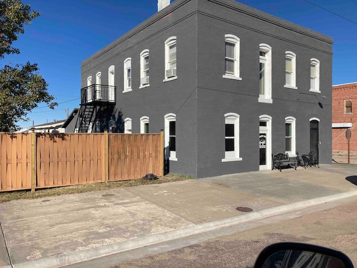Historic Hotel built in 1888 in McDonald, Kansas, United States Airbnb