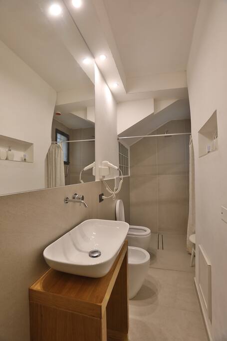 bagno finemente restaurato
