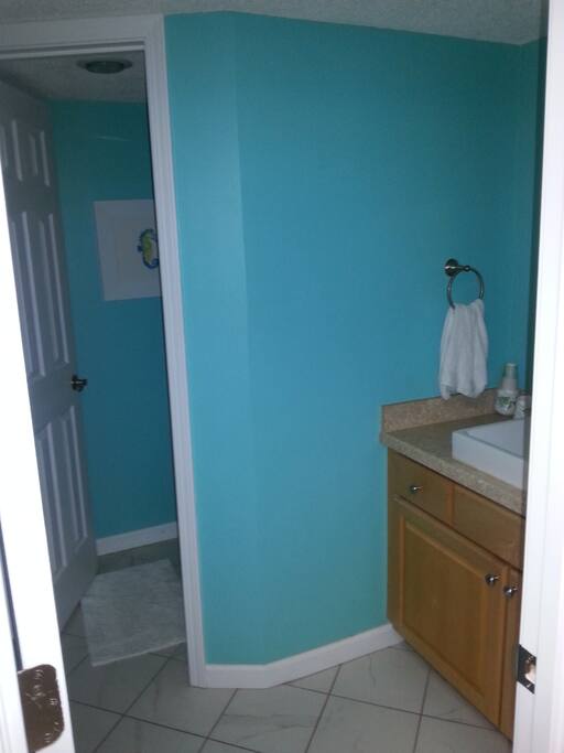 Partial Bathroom View
