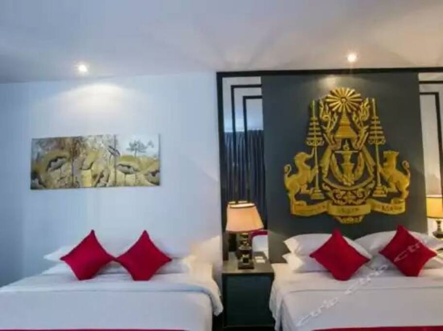 My space boutique hotel卧室内景