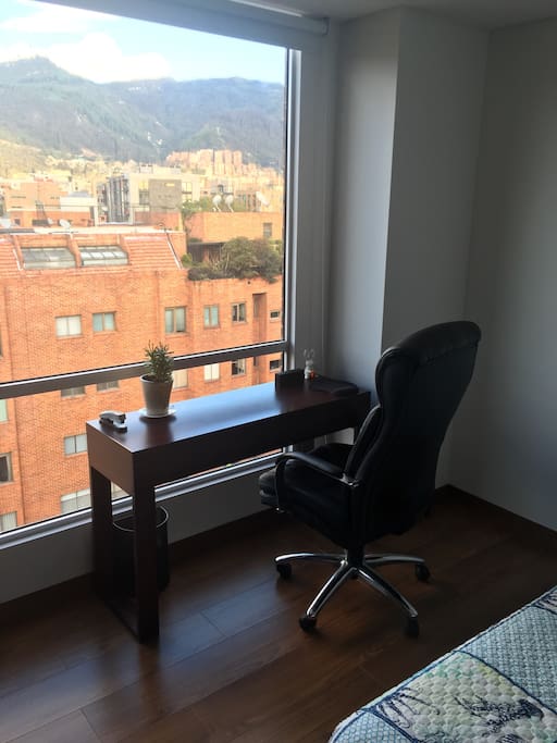 Desk with an excellent view