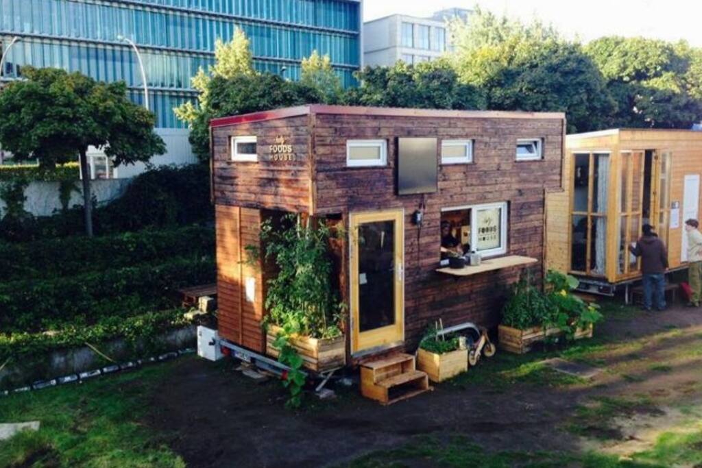 Tinyhouse cozy House on wheels central in Bonn - Kleine Häuser zur