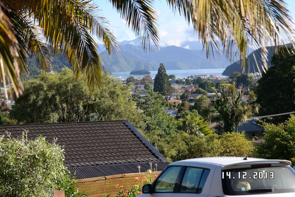 View from the deck
