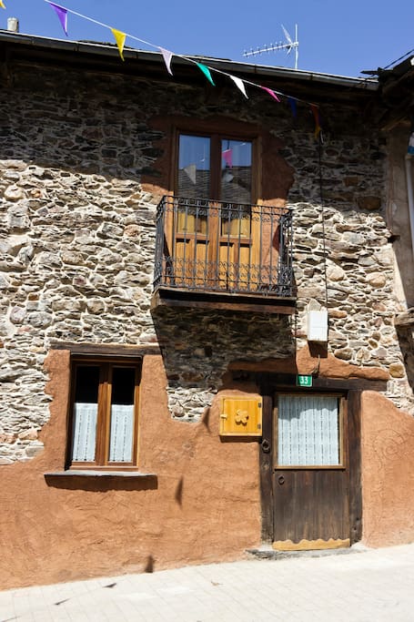 Fachada de Balcón de Santalla