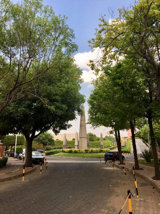 Camino al Pabellón
