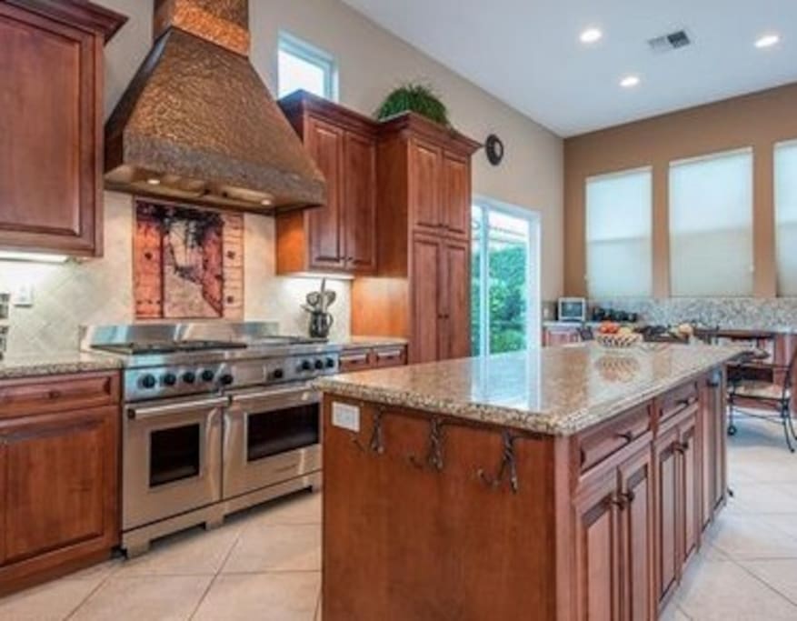 Kitchen with Professional Wolf Range