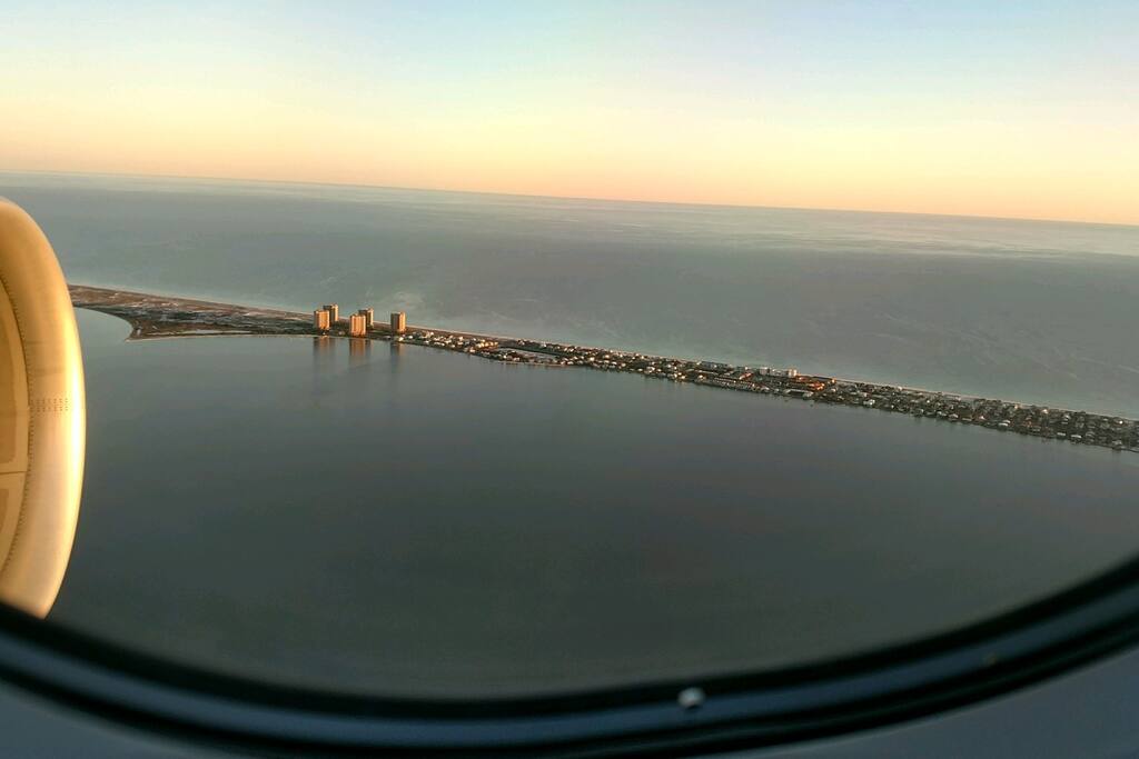 A view from the sky coming in...cant wait to get there