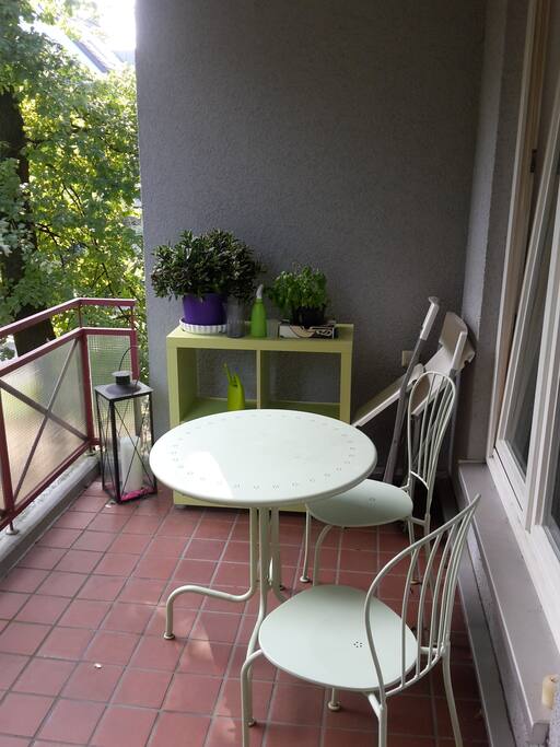 Balkon überdacht