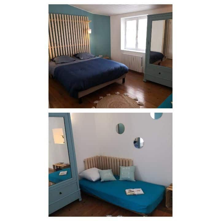 Obiteljska soba, 1 bračni krevet i 1 krevet za jednu osobu 