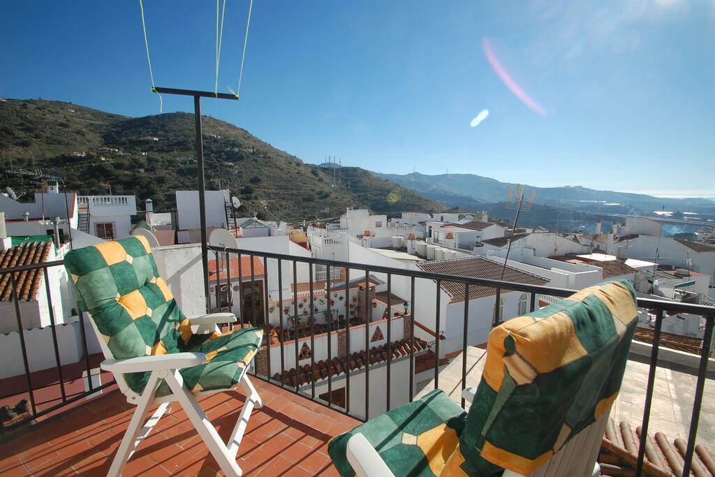 Beautiful terraces with sea views