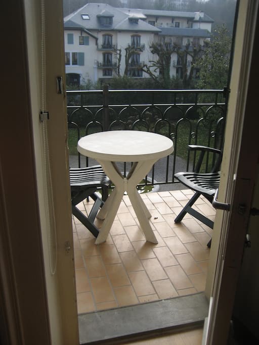 balcon avec très belle vue