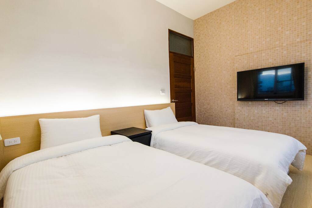 兩張獨立的單人床(Twin bed room)
