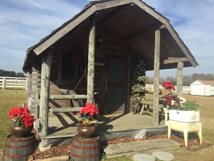 Horse farm cabin