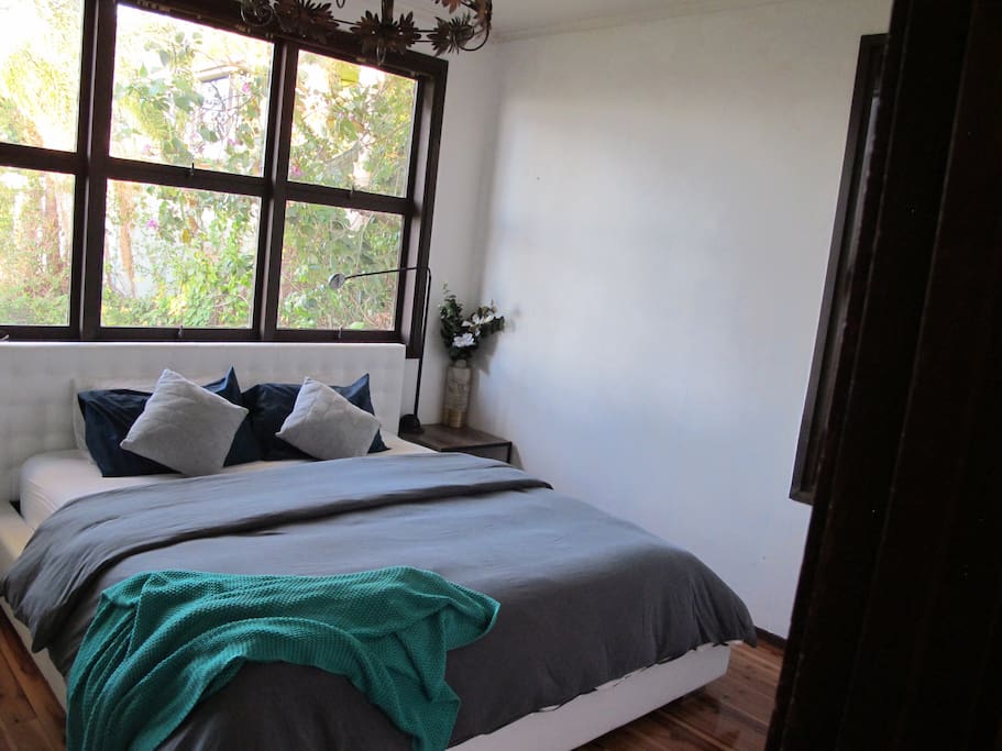 Master bedroom with King Size Bed