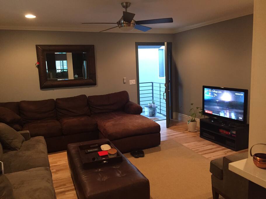 2 of the most comfortable couches ever! + Netflix/Hulu/Wireless
