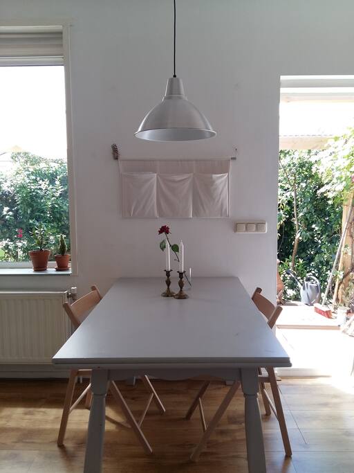 Table and garden