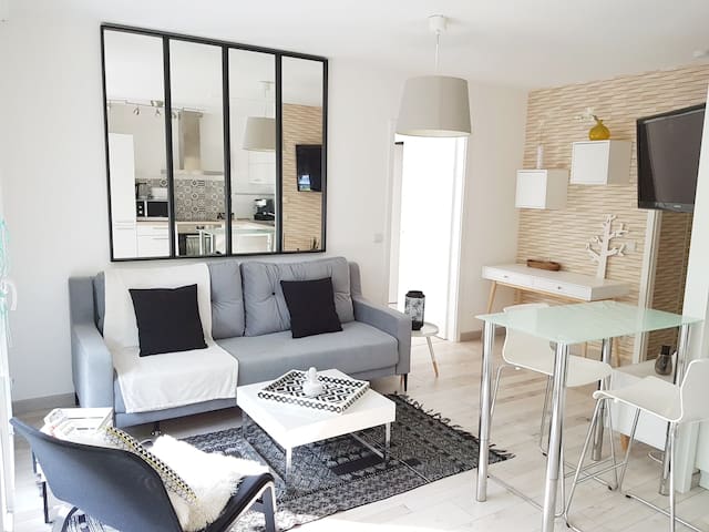 Bel appartement design totalement équipé