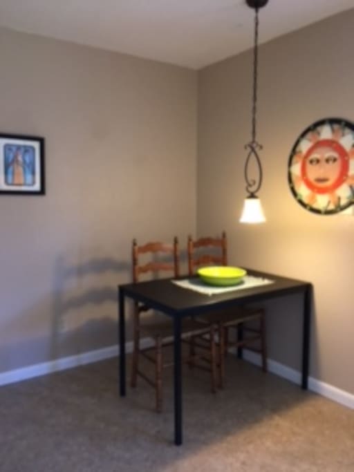 Dining area