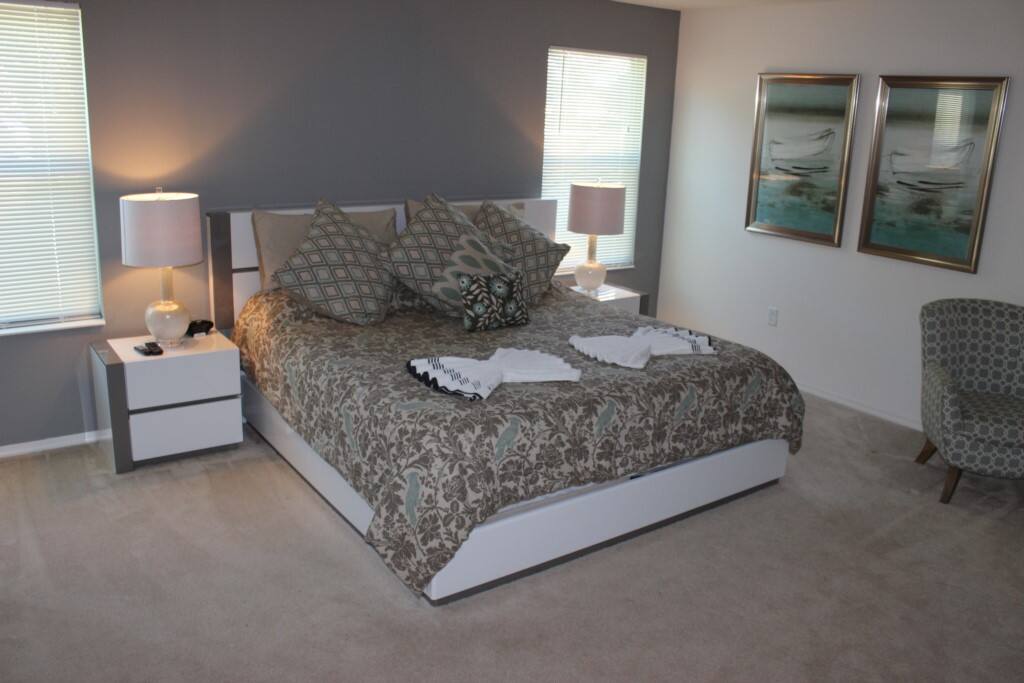 Lamp, Bed, Bedroom, Furniture, Art