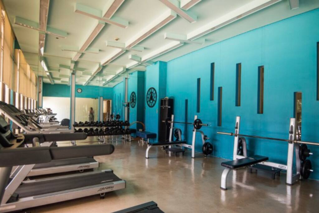 Gym downstairs