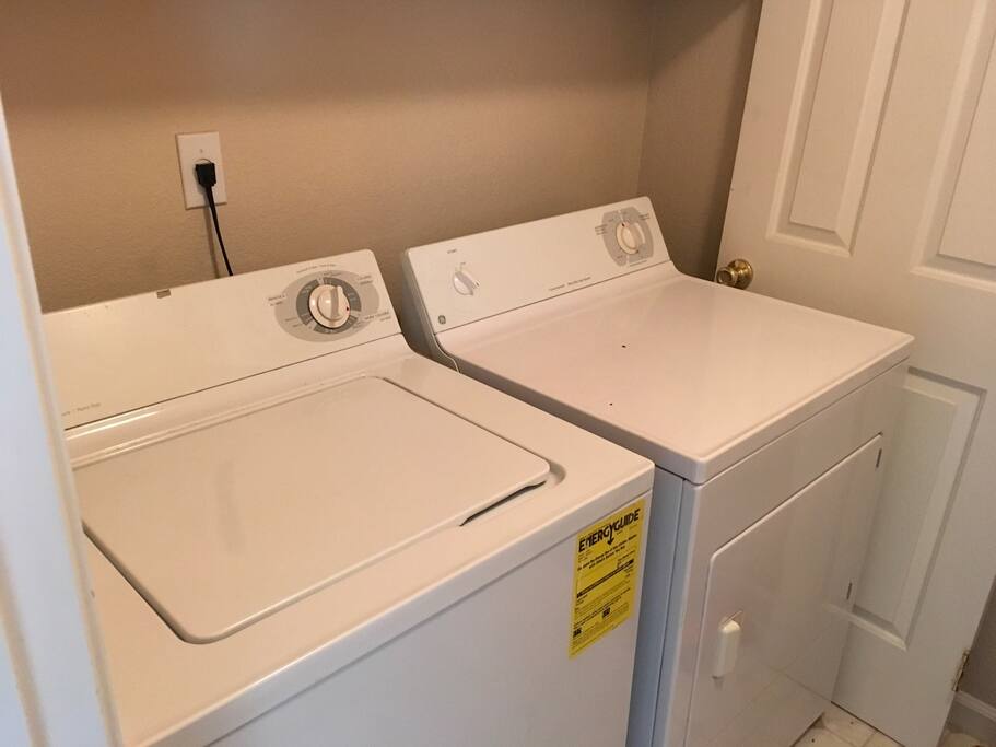 Accessible washer and dryer
