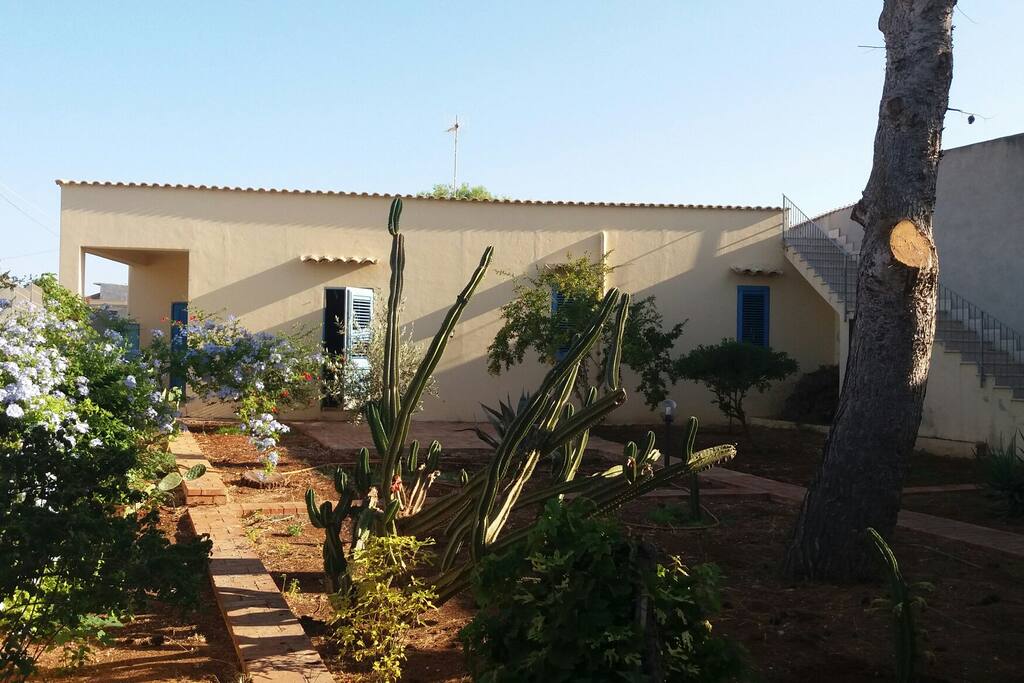 Facciata giardino sud