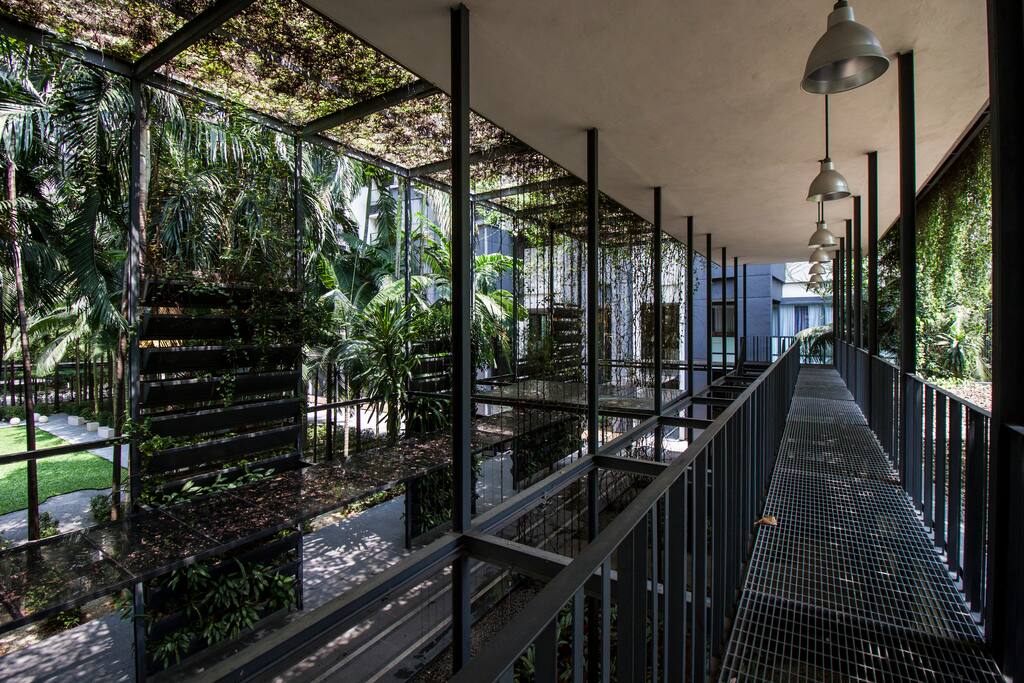 Hanging walkways
