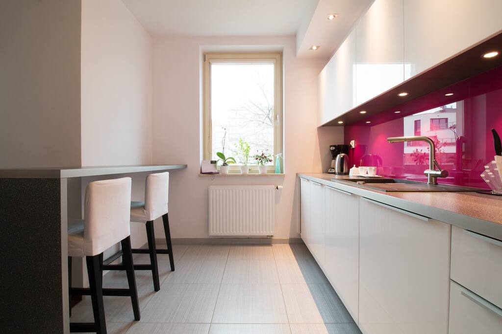 Fully equipped kitchen