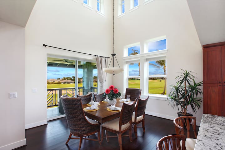Ocean Views A/C Stunning Poipu 9iCondo Golfcourse