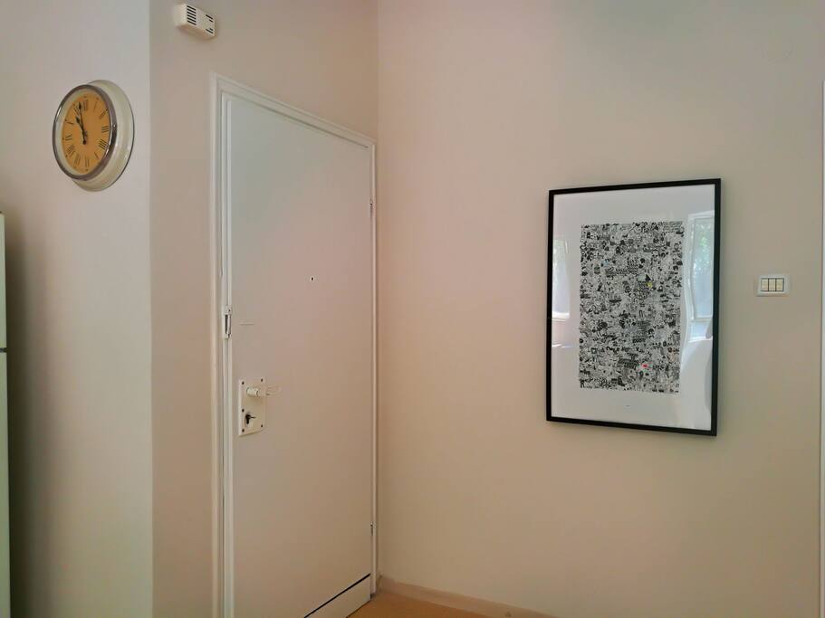 Entrance to the apartment