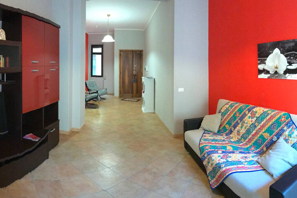 Ingresso e salotto
