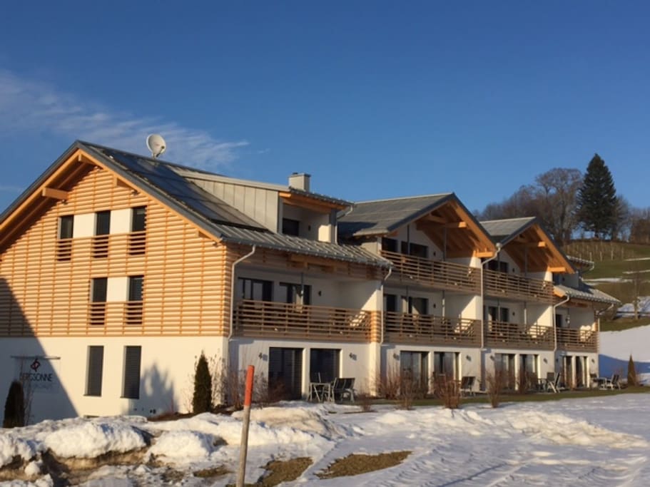 Haus Bergsonne im Winter