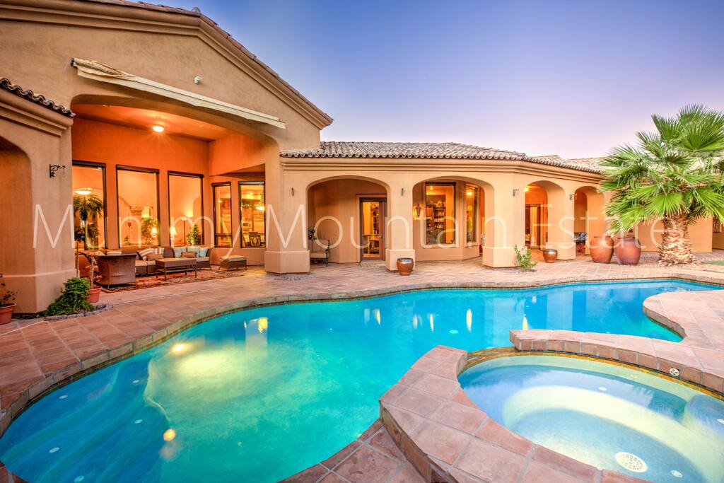 Beautiful pool and spa