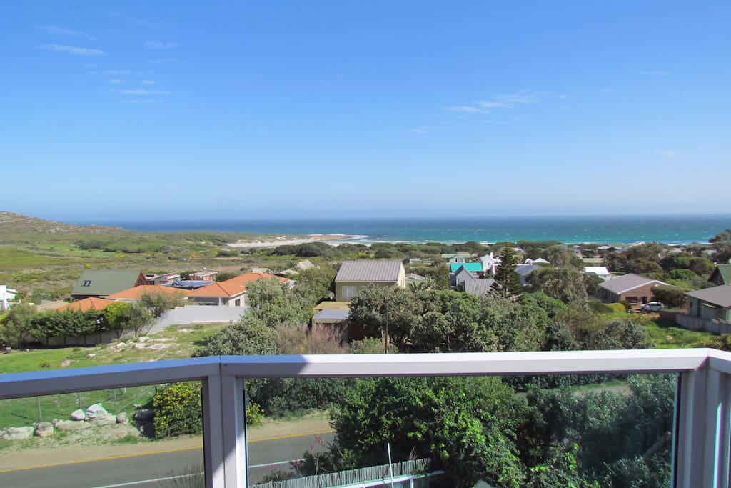 view from balcony