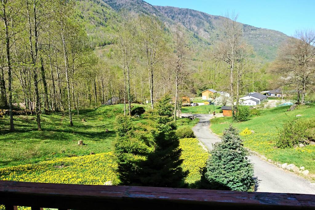 Vue depuis la chambre