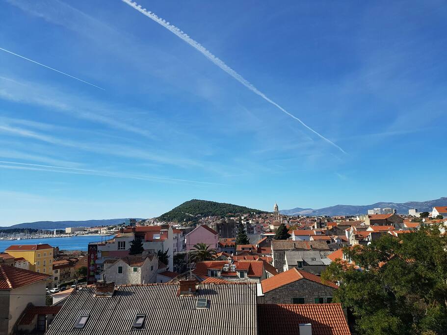 The view :-) (from living room and bedroom) :-)