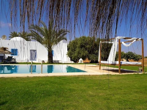 Amazing Houch Traditionnel Djerbien sans vis-à-vis