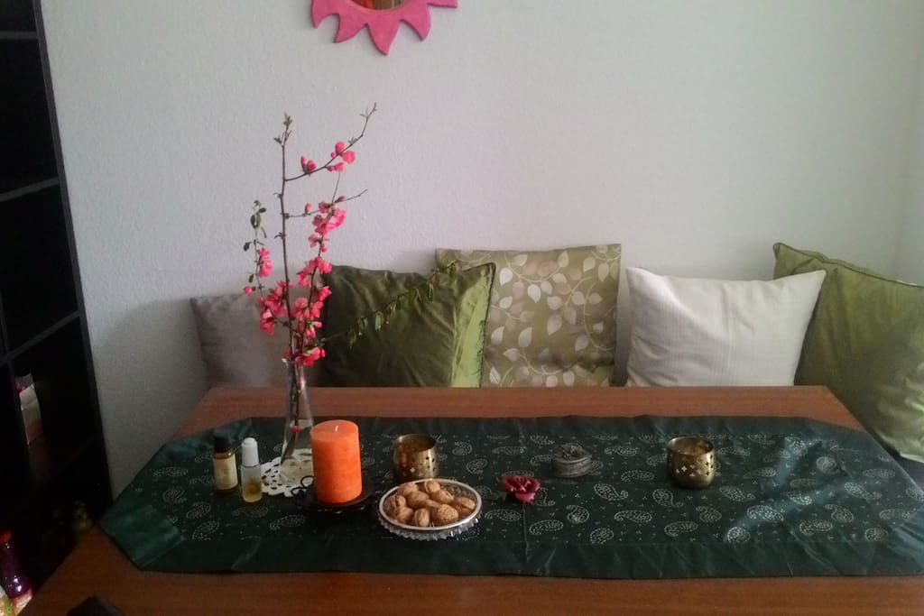 private dining area in your room
